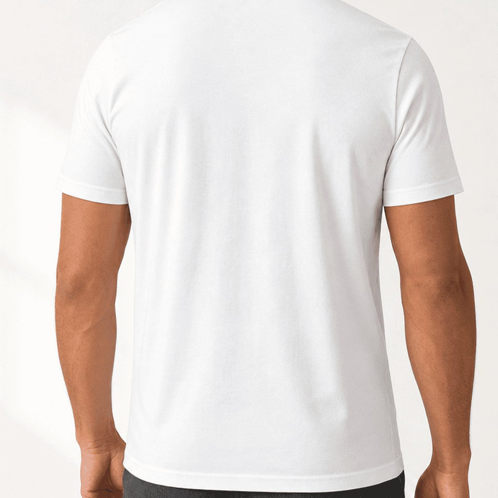 Back — blank, front print only