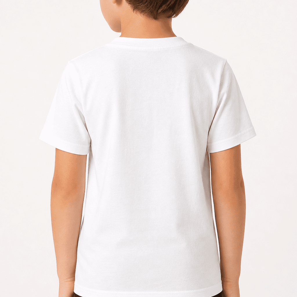Back — blank, front print only
