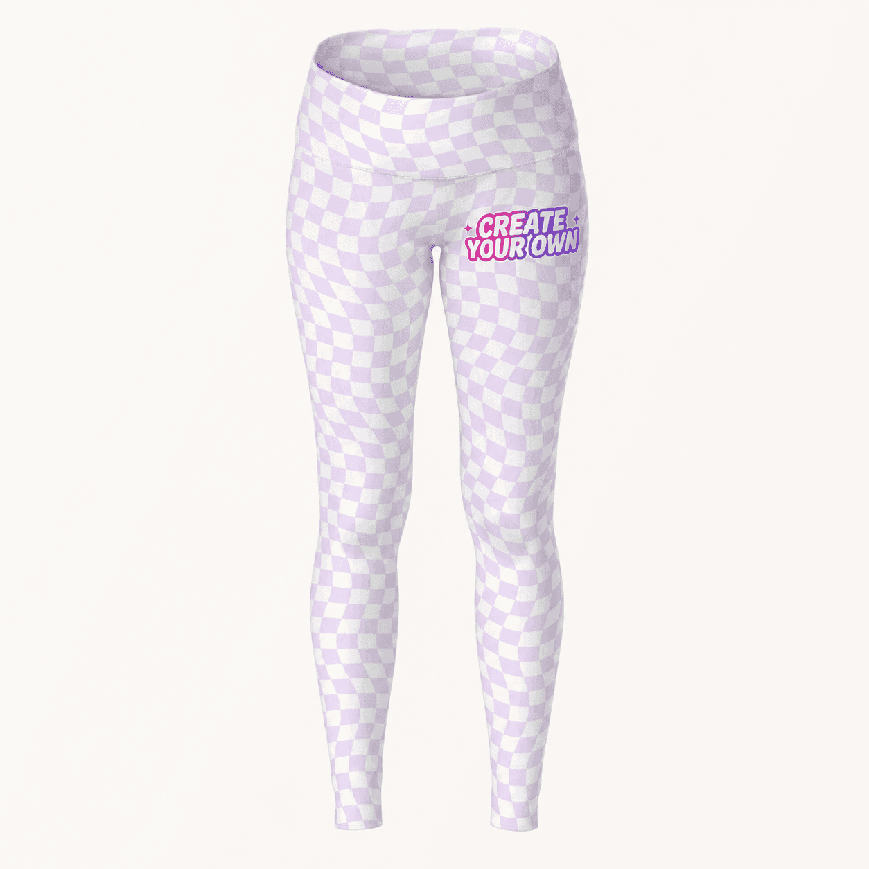 All-Over Print High Waisted Yoga Leggings