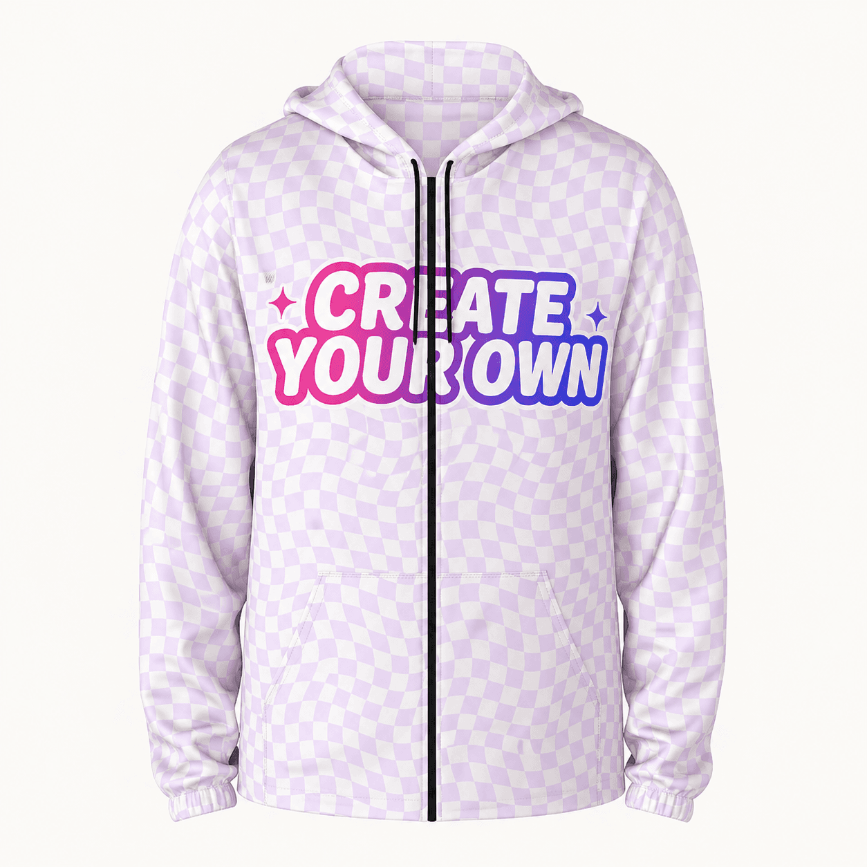 All-Over Print Windbreaker Jacket