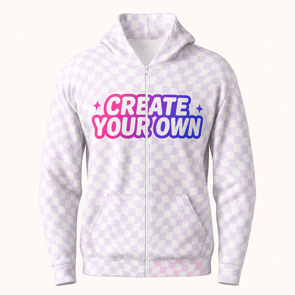 All-Over Print Unisex Zip Hoodie